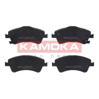 Jeu de 4 plaquettes de frein avant KAMOKA JQ1018094