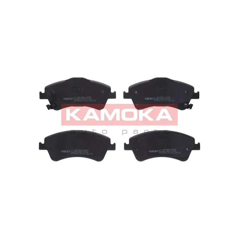 Jeu de 4 plaquettes de frein avant KAMOKA JQ1018094