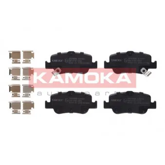 Jeu de 4 plaquettes de frein arrière KAMOKA JQ1018096