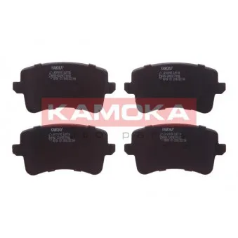Jeu de 4 plaquettes de frein arrière KAMOKA JQ1018100