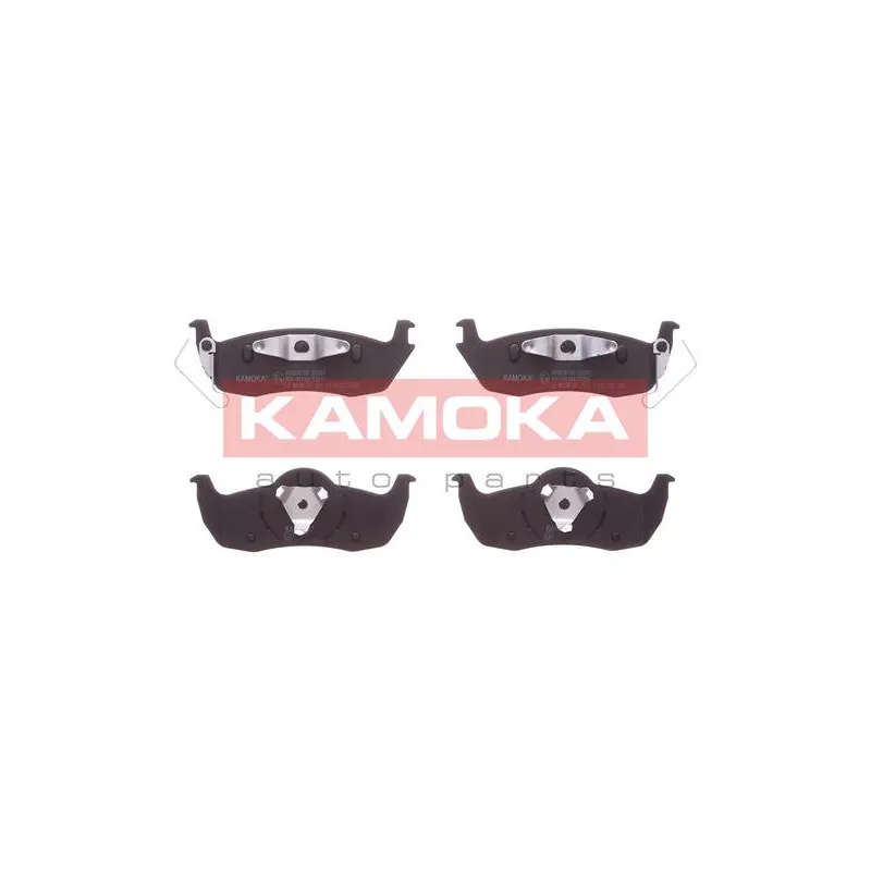 Jeu de 4 plaquettes de frein arrière KAMOKA JQ1018150