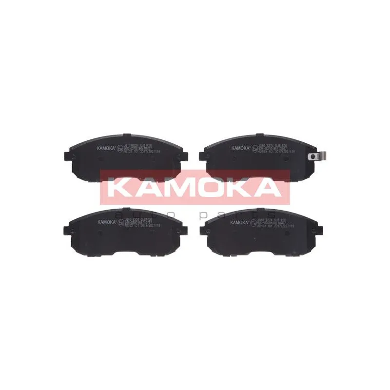 Jeu de 4 plaquettes de frein avant KAMOKA JQ1018224