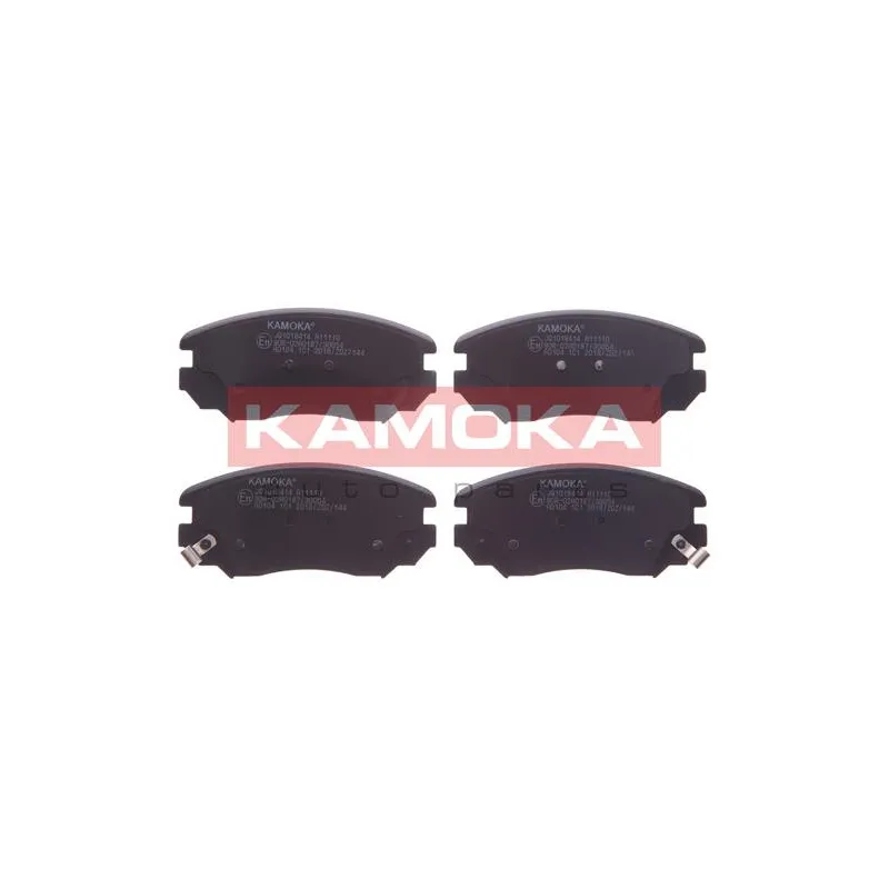 Jeu de 4 plaquettes de frein avant KAMOKA JQ1018414