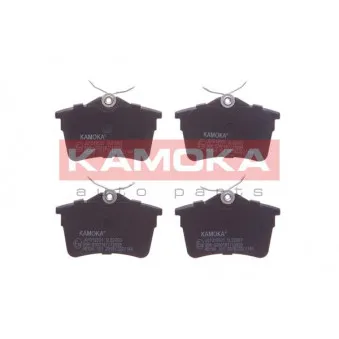 Jeu de 4 plaquettes de frein arrière KAMOKA JQ1018501