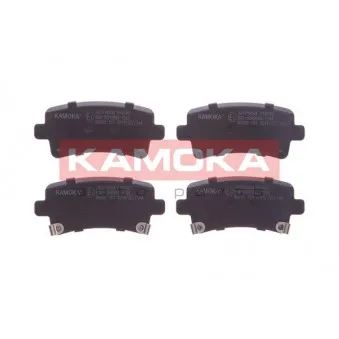 Jeu de 4 plaquettes de frein arrière KAMOKA JQ1018504