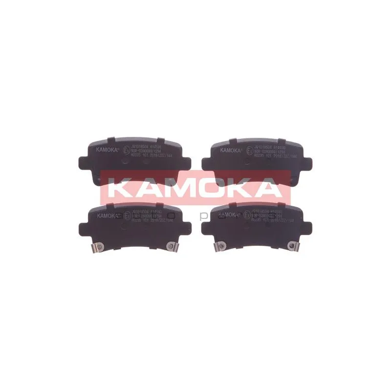 Jeu de 4 plaquettes de frein arrière KAMOKA JQ1018504