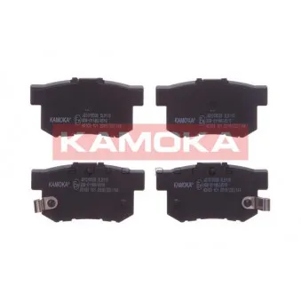 Jeu de 4 plaquettes de frein arrière KAMOKA JQ1018538
