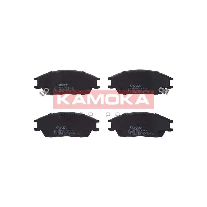 Jeu de 4 plaquettes de frein avant KAMOKA JQ101870