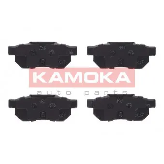 Jeu de 4 plaquettes de frein arrière KAMOKA JQ101944