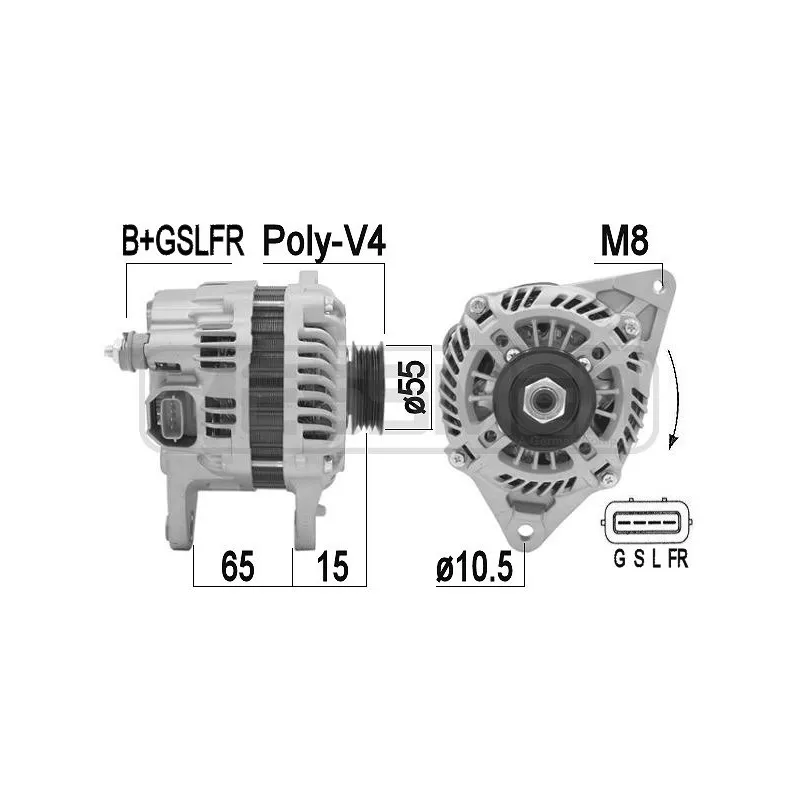 Alternateur MESSMER 209444A