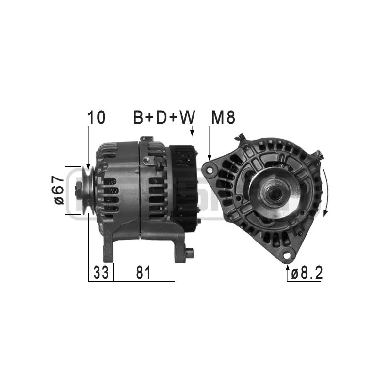 Alternateur MESSMER 210992A
