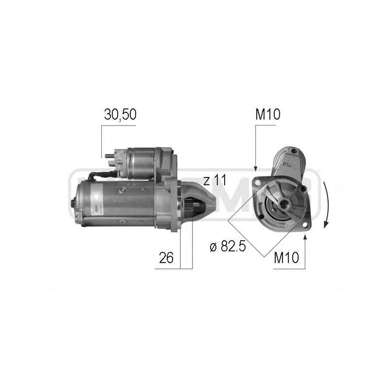 Démarreur MESSMER 220551