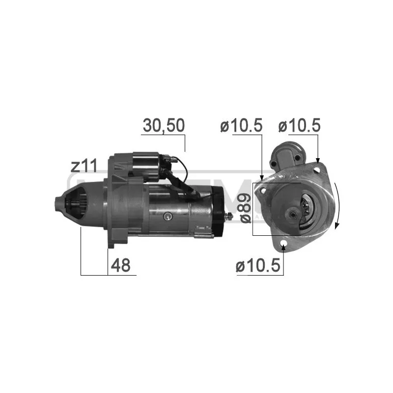 Démarreur MESSMER 220792A