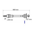Arbre de transmission GRESA T5835 - Visuel 1