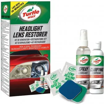 Kit de rénovation pour phares TURTLE WAX 70-180