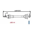 Arbre de transmission GRESA T6104 - Visuel 1