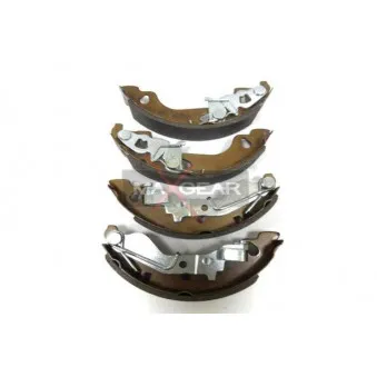 Jeu de mâchoires de frein MAXGEAR 19-0257