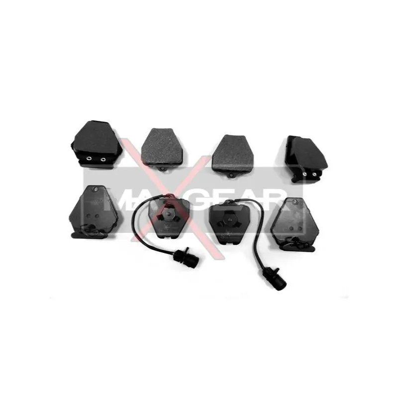 Jeu de 4 plaquettes de frein avant MAXGEAR 19-0407