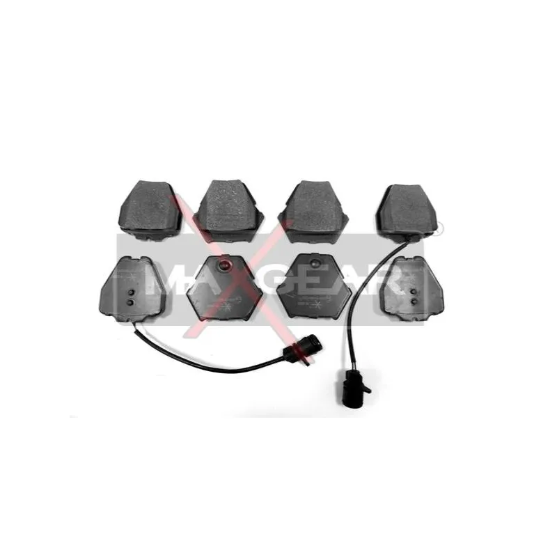 Jeu de 4 plaquettes de frein avant MAXGEAR 19-0409