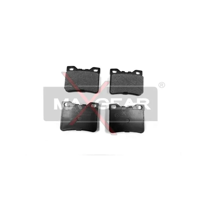 Jeu de 4 plaquettes de frein arrière MAXGEAR 19-0413