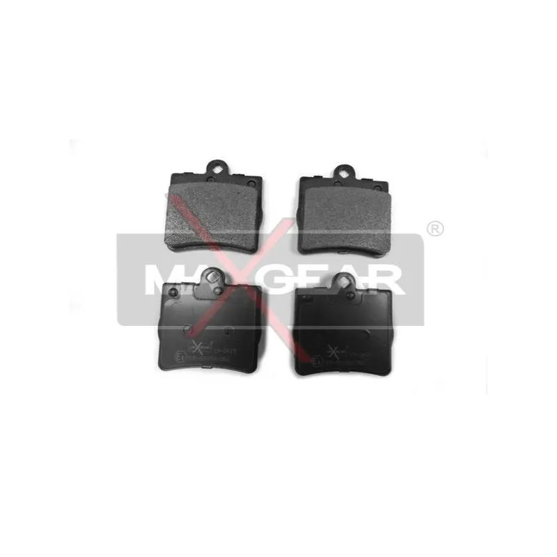 Jeu de 4 plaquettes de frein arrière MAXGEAR 19-0415