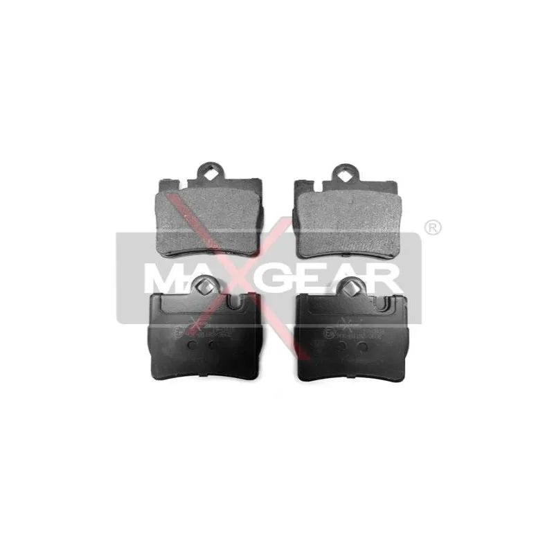 Jeu de 4 plaquettes de frein arrière MAXGEAR 19-0416