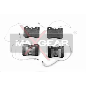 Jeu de 4 plaquettes de frein avant MAXGEAR 19-0417