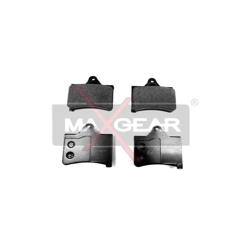 Jeu de 4 plaquettes de frein arrière MAXGEAR 19-0418