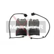 Jeu de 4 plaquettes de frein arrière MAXGEAR 19-0422 - Visuel 2