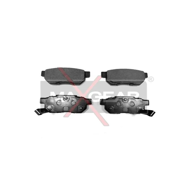 Jeu de 4 plaquettes de frein arrière MAXGEAR 19-0431