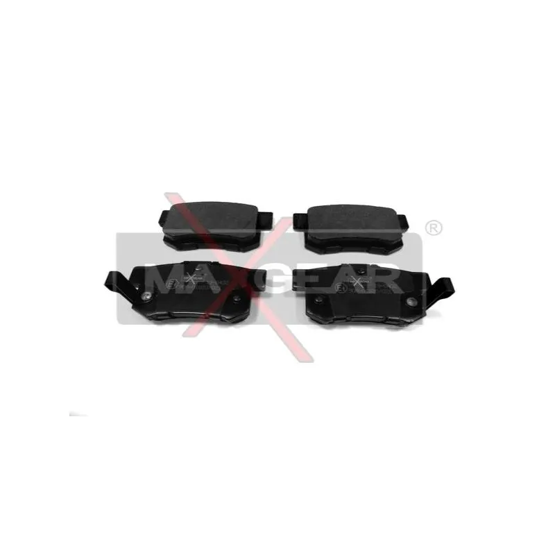 Jeu de 4 plaquettes de frein arrière MAXGEAR 19-0432