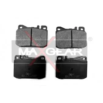 Jeu de 4 plaquettes de frein avant MAXGEAR 19-0435