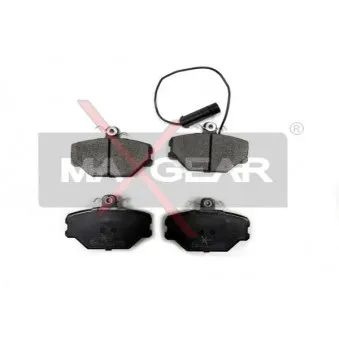 Jeu de 4 plaquettes de frein avant MAXGEAR 19-0437