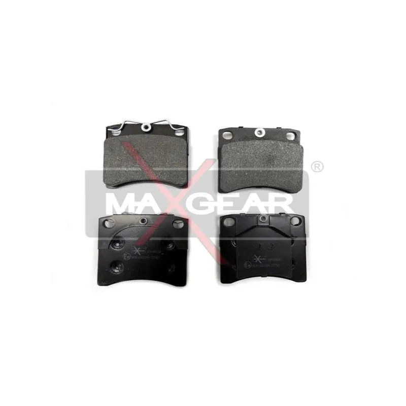 Jeu de 4 plaquettes de frein avant MAXGEAR 19-0438