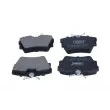 Jeu de 4 plaquettes de frein arrière MAXGEAR 19-0446 - Visuel 1