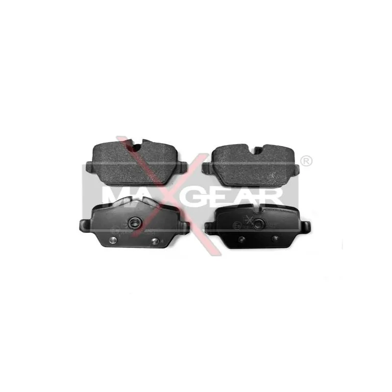 Jeu de 4 plaquettes de frein arrière MAXGEAR 19-0448