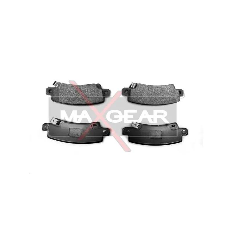 Jeu de 4 plaquettes de frein arrière MAXGEAR 19-0449