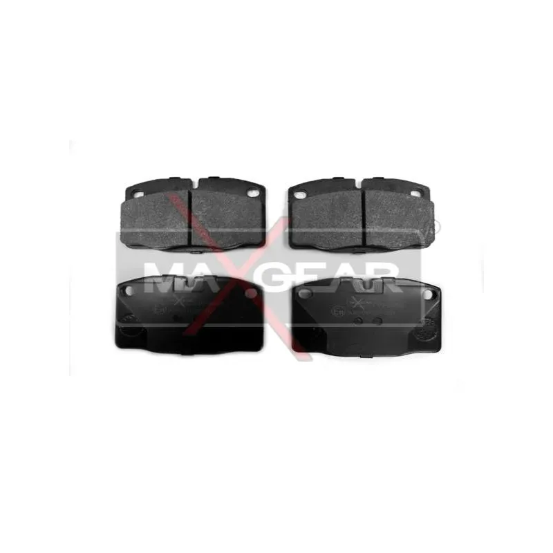 Jeu de 4 plaquettes de frein avant MAXGEAR 19-0458