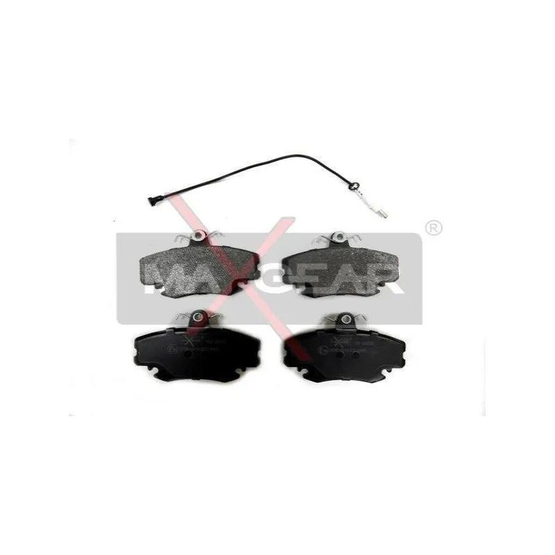Jeu de 4 plaquettes de frein avant MAXGEAR 19-0459