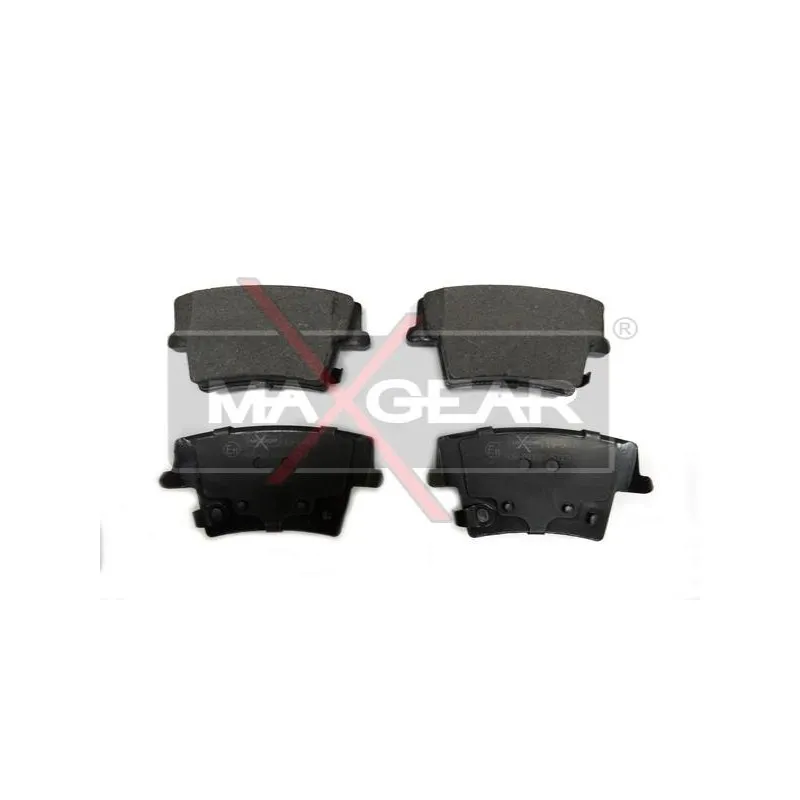 Jeu de 4 plaquettes de frein arrière MAXGEAR 19-0464