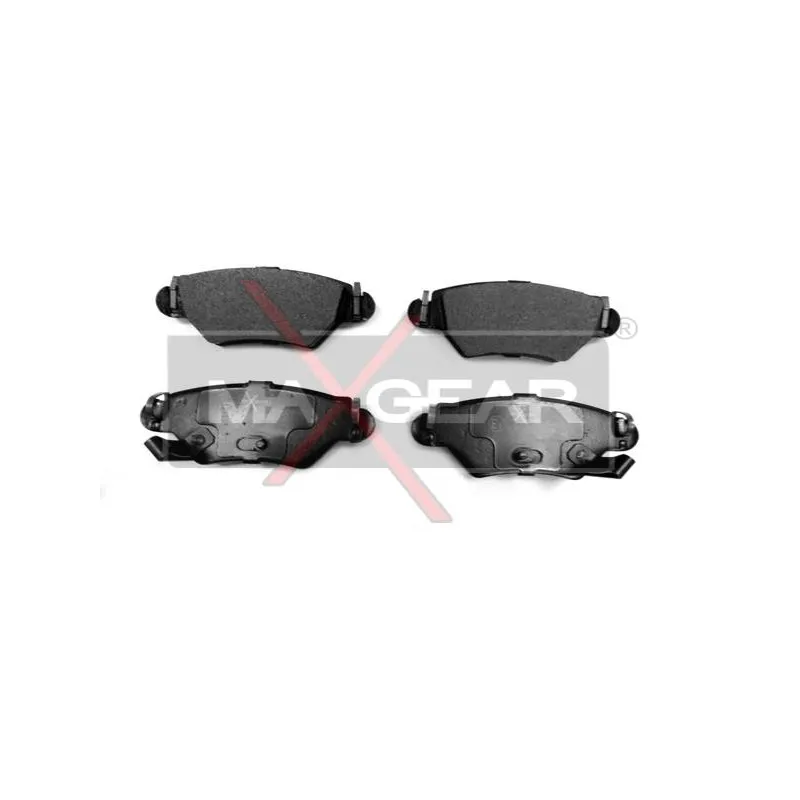 Jeu de 4 plaquettes de frein arrière MAXGEAR 19-0468