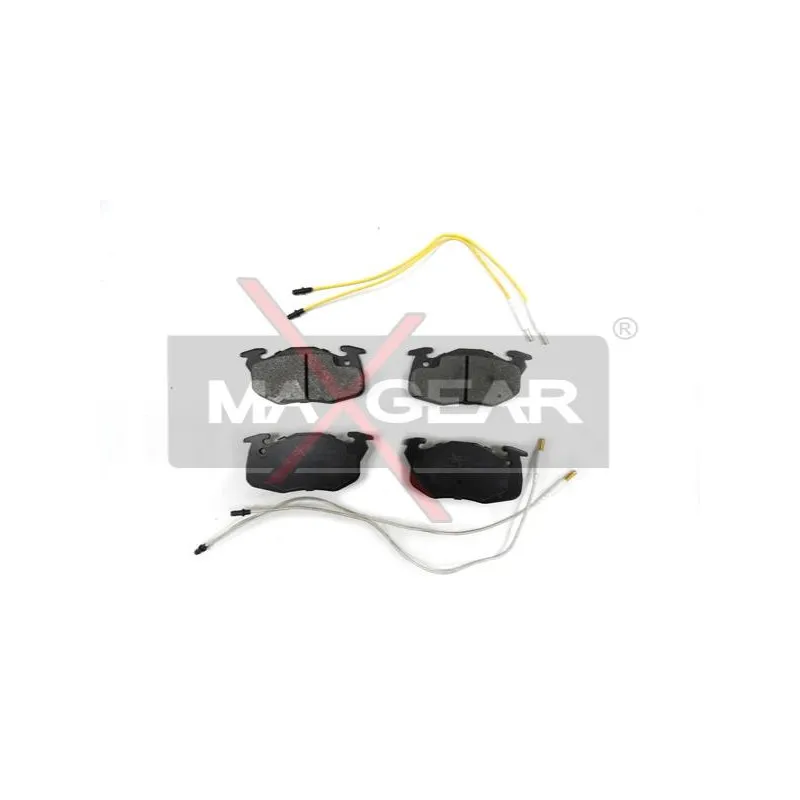 Jeu de 4 plaquettes de frein avant MAXGEAR 19-0470