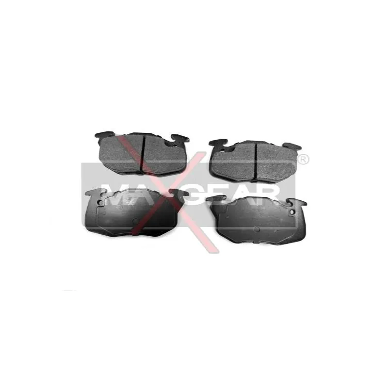 Jeu de 4 plaquettes de frein avant MAXGEAR 19-0471