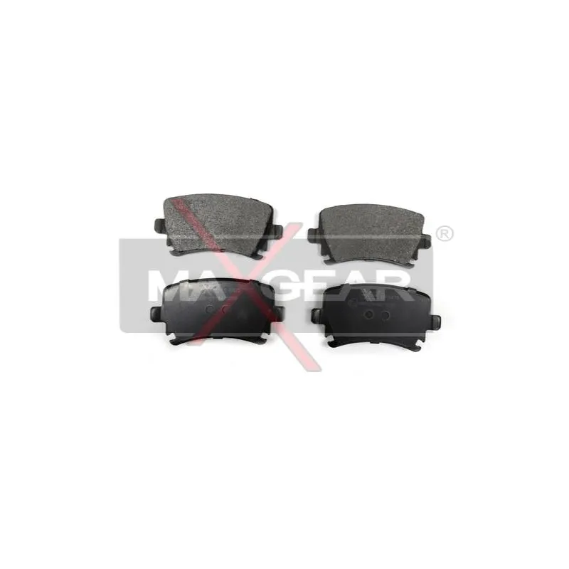Jeu de 4 plaquettes de frein arrière MAXGEAR 19-0475