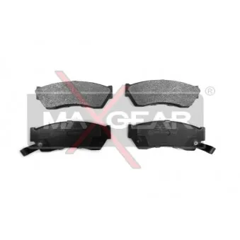 Jeu de 4 plaquettes de frein avant MAXGEAR 19-0476