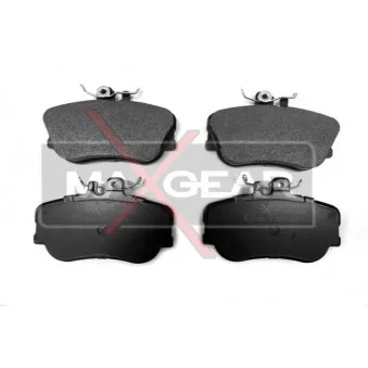 Jeu de 4 plaquettes de frein avant MAXGEAR 19-0478