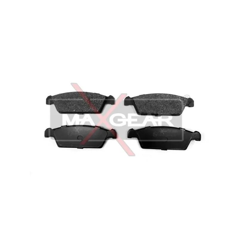 Jeu de 4 plaquettes de frein avant MAXGEAR 19-0480