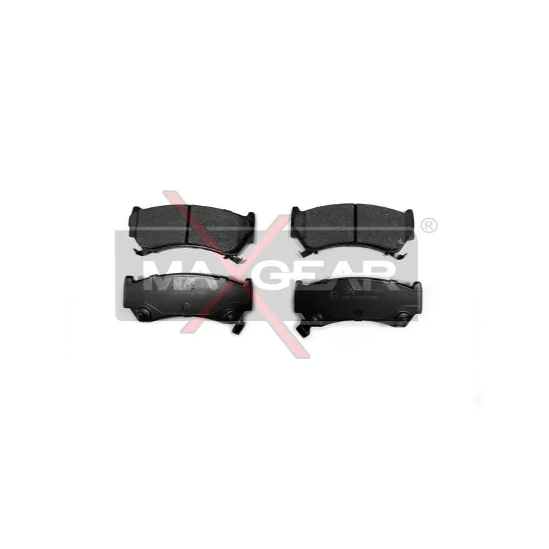 Jeu de 4 plaquettes de frein avant MAXGEAR 19-0481