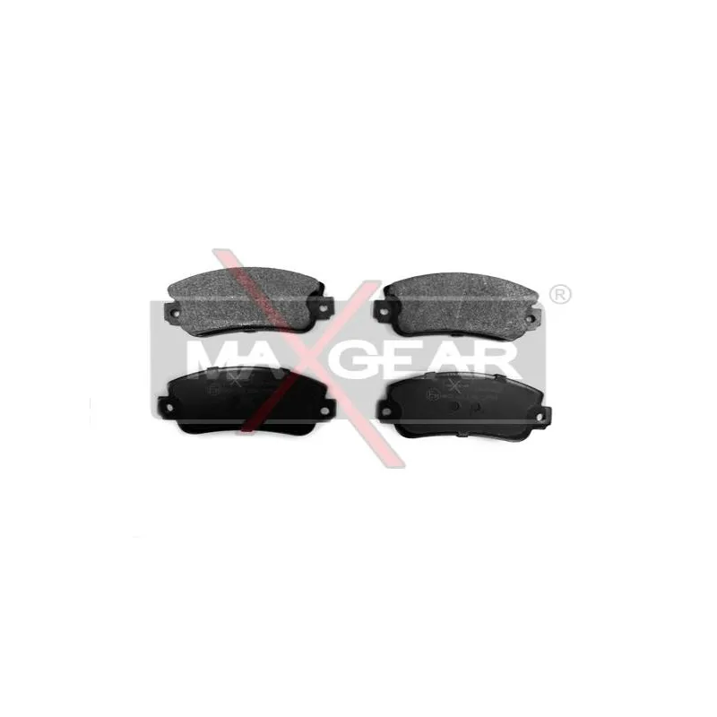 Jeu de 4 plaquettes de frein avant MAXGEAR 19-0482