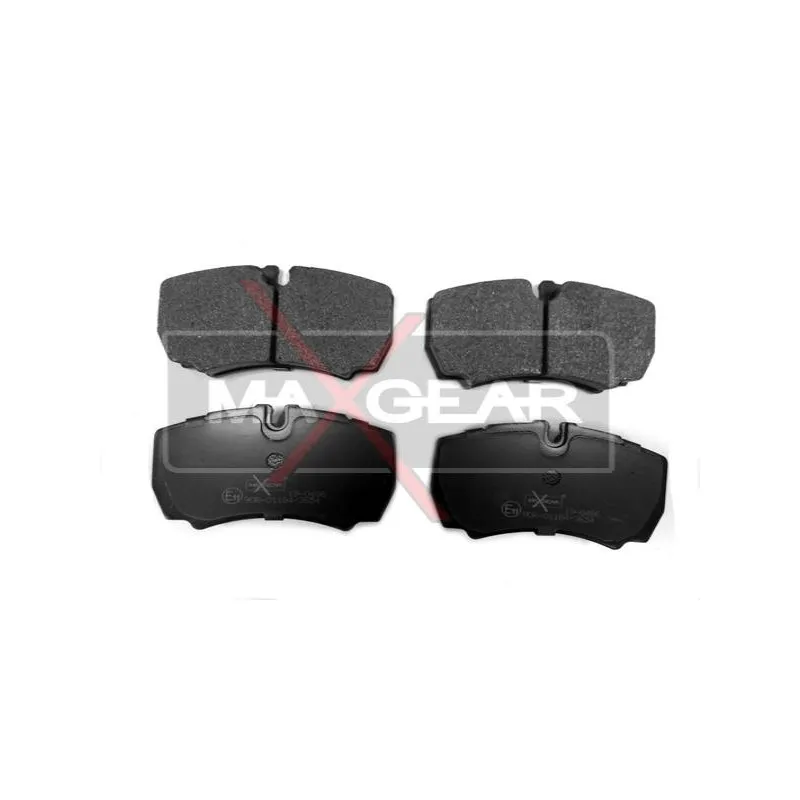 Jeu de 4 plaquettes de frein arrière MAXGEAR 19-0486